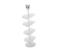 Rack De Chaussures pour Enfants sans Outil pour La Hallway,Blanc | frame en métal léger, emprise spatiale compacte, se déplace facilement, maintient les chambres rangées