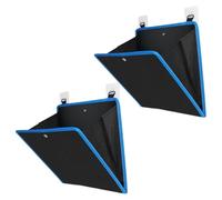 Rack de chaussures suspendu, multi-poche, 26,5x27,5 cm, rangement de chaussures, porte-parole avec une doublure imperméable, des grandes poches profondes, pour la chambre, le placard, le dortoir, l'ap