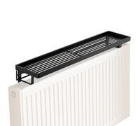 Rack De Couverture De Radiateur - Étagère Supérieure Pour Radiateurs, Rack De Stockage Résistant À La Chaleur En Fer | Couvercle De Radiateur Supérieur Sans Perçage Pour Hôtel, Dortoir, Appartement