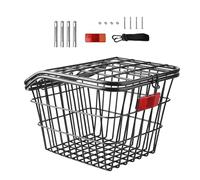 Rack De Cycle - Arrière À Cyycle | Rack À Dos De Cyclisme en Métal | Grands Paniers À Cycles D'école Arrière | Organisateur De Stockage De Plate-Forme À Cycle pour CyclesÉlectrique, Mou