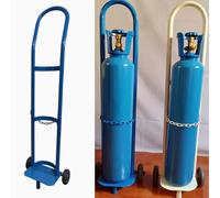 Rack de Cylindre à gaz en Acier Inoxydable Domestique Contexte de réservoir de Cylindre Soudage en Acier Cylindre de Gazon de Chariot, Chariot de réservoir d'oxygène léger Dolly pour Le Transport
