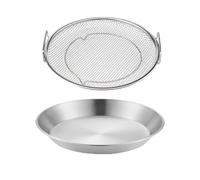 Rack de drainage d'huile | Rack époustouflant des aliments en acier inoxydable avec plate garantissant qu'il peut être maintenu propre et bien rangé, qu'il fasse filtrer l'écume d'huile ou les alimen