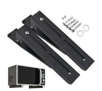Rack de four à micro-ondes pliable - étagère réglable en acier inoxydable, support de four extensible | Organisateur de cuisine murale, support de comptoir de sauvegarde de l'espace pour les appareils