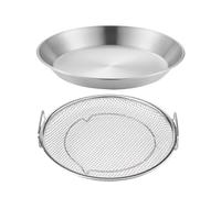 Rack De Friture De Drain D'huile - Plateau Métallique Multifonctionnel, Insert De Refroidissement Amovible, Passoire Robuste En Acier Inoxydable, Panier D'écoulement Léger De La Cuisine | Solution Pra