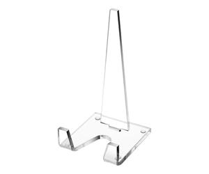 Rack De Peinture Transparente, De D'exposition Transparent, De L'étagère De Chevalet Acrylique, Vitrine Visuelle Compacte, Conception D'économie D'espace, 10x10x20cm, Pour