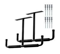 Rack De Rangement De Plafond - Crochets De Plafond Robustes, Organisateur De Garage De Garage Robuste | Cintres D'échelle En Acier Avec Des Porte-vélos Solides, Système De Stockage Monté Sur Le Plafon
