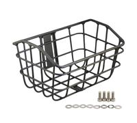 Rack De Rangement Guidon - De Chargement Vélo avec Cadre Métallique Fort | Carrier De Vélo Précis pour Les Voyages en Plein Air | De Montage Sécurisé pour Les Étudiants Ma