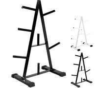 Rack de rangement pour poids - MOVIT - Noir - Grande capacité de charge - Gain de place