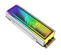 Rack de refroidissement de disque dur - Arrêt thermique antidérapant, ventilateur de disque de données externe, protection thermique du matériel de bureau, lecteur mécanique, support Breezy |