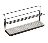 Rack de séchage de bouteille à 2 niveaux épaissis tasse-tasse de séchage de séchage rangement de biberon rangement avec plateau de vidange détachable 15,8x4,5x7,7 pouce.