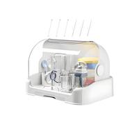 Rack De Séchage De Bouteille - Rack Sèche À Biberon, Boîte De Rangement | Organisateur Couvert De Couvercle Avec Plateau De Vidange Détachable Pour Comptoir De Cuisine, Crèche À Domicile, Centre De So