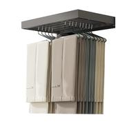 Rack de séchage Invisible, Rack de séchage Pliable de licenciement de Placard intégré, économisation d'espace Parfaite pour Le séchage et Le Stockage des Pantalons au-Dessus de la Machine à Laver
