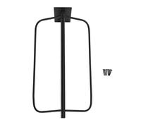 Rack de Selle en métal Mural Mount Saldle Saldle for Horse Tack Storage Material Iron Material Facile à Installer Stable et Durable pour Garn Garage