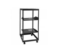 Rack de serveur à cadre ouvert 20U support de serveur réseau autoportant mural profondeur réglable 58 5-101