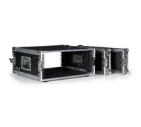 Rack de sonorisation 19' Fonestar FRE-204 pour équipement de sonorisation et d'éclairage, capacité 4 U, avec poignées de transport et protection de l'équipement monté.