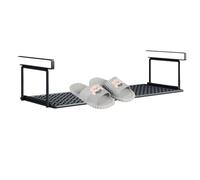 Rack de stockage à glissière - réglable sous un panier d'étagère, organisateur extensible | Rangement d'économie d'espace pour bac à étagère d'armoire suspendue, bac à insert de placard, porte-cuisine