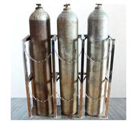 Rack de Stockage à oxygène , 4 L Rack de Stockage de Cylindre à gaz 304 Acteur ACHEUR-INOXEUX, Coupe DE Cylindre DE PASSÉ HEUR