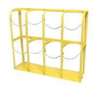 Rack de Stockage à oxygène , Le Bouteille de gaz à gaz Lourd Contient la Plate-Forme Fixe 1 2 3 4 réservoir d'oxygène, Support de réservoir d'oxygène Portable Portable/Rack de Stockage de