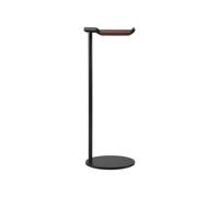 Rack de Suporte para Fone Ouvido Curvo, Metal Resistente Jogos, Cabide com Base Sólida Exibição Mesa, A