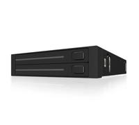 Rack ICY BOX IB-2226StS noir pour 2 disques durs 2'1/2 SATA - Installation et changement sans tiroir - Hot Swap