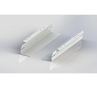 Rack Magic Rails robustes de 19" pour armoires rack à 4 colonnes de 800 mm de profondeur - Galvanisés - Une paire