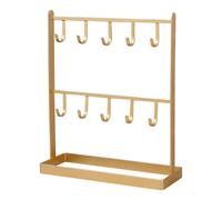 Rack Métal Gain de Place avec 10 Crochets