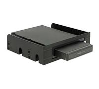 3.5"/ 5.25"Mobile Rack for 2.5"SATA hard drives and SSDs - Rack de stockage mobile - 2.5" - noir
