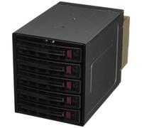 Rack mobile SAS/SATA 5 en 3 Supermicro CSE-M35TQB (noir)