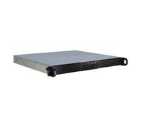 Inter-Tech Boîtier rack 1U IPC 1U-10240 – ATX, USB, sans alimentation (FlexATX) Noir