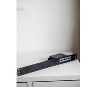 Rack Mount 1HE pour TP-Link TL-SG105, SG108, OC200 - 19" Support | Imprimé 3D - Accessoires réseau pour racks de serveurs (noir, TP-Link TL-SG105/OC200+couvercle obligatoire)