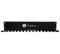 Sveltus Support pour corde à sauter et élastique – Noir 60 x 12 x 10 cm