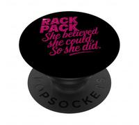 Rack Pack Elle croyait Pouvoir Le Faire, Alors Elle l'a Fait PopSockets PopGrip Adhésif
