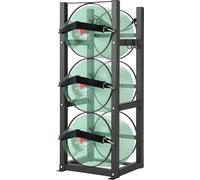Rack pour bouteilles de réfrigérant, avec 3 réservoirs de bouteilles 30 lbs, rack pour bouteilles 12,79 x 12,99 x 33,07 pouces, rack pour bouteilles de réfrigérant, racks et supports pour bouteilles d