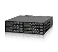 Rack RAID pour 8 disques durs 2.5"" SATA - ICY DOCK MB998SP-B - Noir - Antivibrant