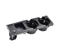 Rack rangement Compatible Avec Bmw Pour 325i 2002 Car Black/Carbon Fiber Console Centrale Porte-gobelets Porte-bouteilles Porte-monnaie