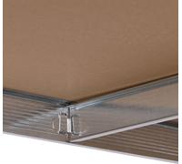 Rack sans vis 4P 250 kg 180x160x60 cm
