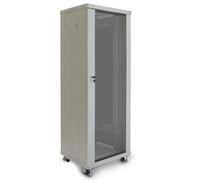 Rack serveur 19" 42U 600x600x2000mm armoire meuble blanc MobiRack RackMatic