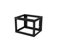 StarTech.com – Rack mural 6U 19" 2 montants cadre ouvert Prof. 18" Écrous cage et vis inclus