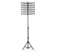 Rack Support Pour Le Tressage Des Cheveux - Porte-Extensions Capillaires Debout - Étagère De Présentation Avec Séparateurs Organisateur De Produits Efficace Pour Les Stylistes Solution Pour Le Salon E