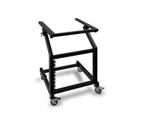 KARMA RACK190 - Rack régie 19'' 12 + 9 U, Rack 190, 2 pour loger un double lecteur CD, table de mixage, amplificateur