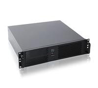 RackChoice 2U Micro ATX Compact Rackmount 2 x 5.25 Châssis Support ATX PS2 PSU avec Ventilateur latéral 80 mm