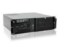 RackChoice Châssis de serveur à montage en rack 3U ATX/MATX avec 3 x 5.25 compatible avec PS2 PSU supérieur ventilateur de 120 mm, support de filtre à poussière sur le devant, entretien facile