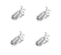 Racket Boutonniere Lapel Chain Party Sports Brooch Pins Golf Themed Pin Shawl Clips for Sweaters Silver Copper
