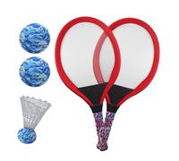 Racket de Tennis - Ensemble de Paddle-Badminton, équipement de Sport extérieur | Équipement éducatif d'activité de Formation, Journée de l'aire de Jeux pour, Jeu de Balle