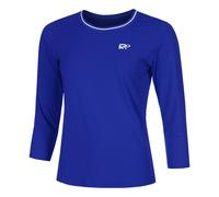 Racket Roots Teamline Haut Manches Longues Femmes-Bleu S