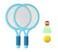 Rackets DE Tennis Kids Soft Training Balls Badminton Shuttlecocks Racquets Set for Children Outdoor Sports Indoor Kids Badminton Kid Racquet