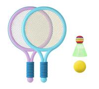 Rackets DE Tennis Kids Soft Training Balls Badminton Shuttlecocks Racquets Set for Children Outdoor Sports Indoor Kids Badminton Kid Racquet