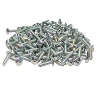 RackGold Lot de 100 vis cruciformes n° 3 12-24 en zinc fabriquées aux États-Unis