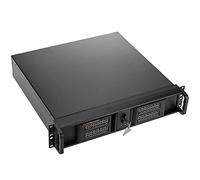 RackMatic - Boîtier Rack 19" IPC Micro-ATX Mini-ITX 2U 3x3.5 1x5.25 Profondeur 424 mm