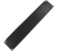 RackMatic - Panneau d'obturation 2U pour serveur rack 19" Couvercle en acier noir
